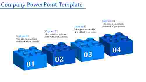 company powerpoint template-Company Powerpoint Template-Blue